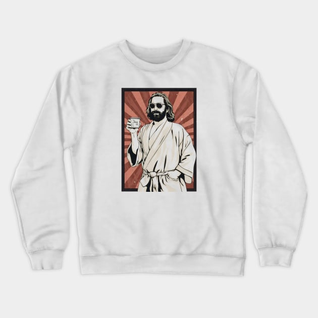 El Duderino Crewneck Sweatshirt by Aldrvnd